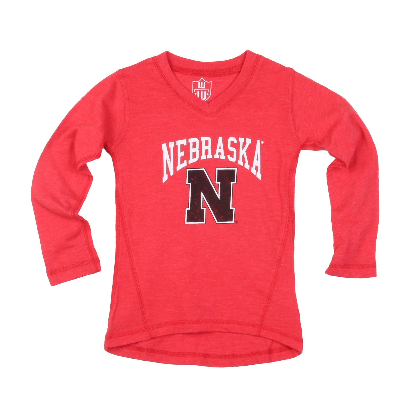 Nebraska Huskers Youth Girls Blend Slub Tunic