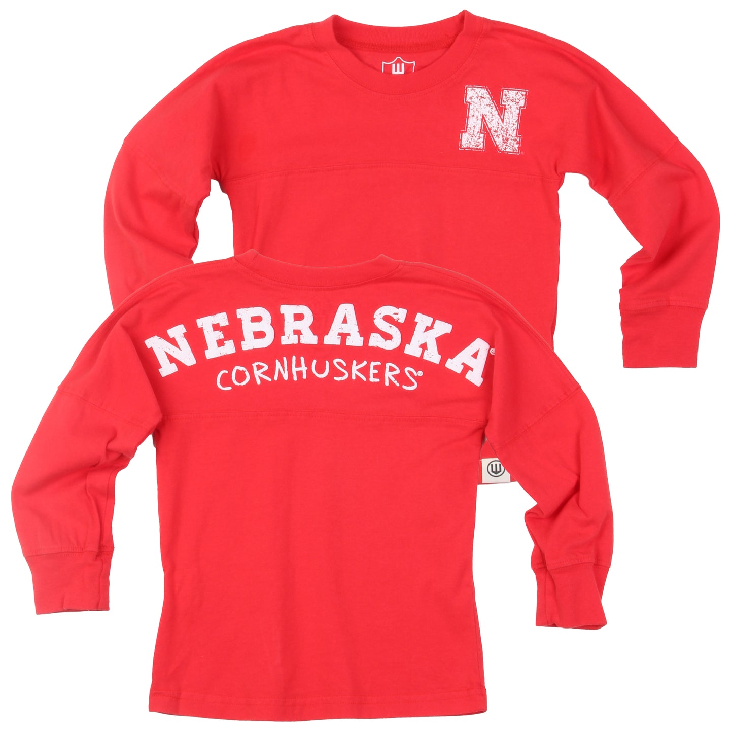 Nebraska Huskers Youth Girls Cheer Shirt