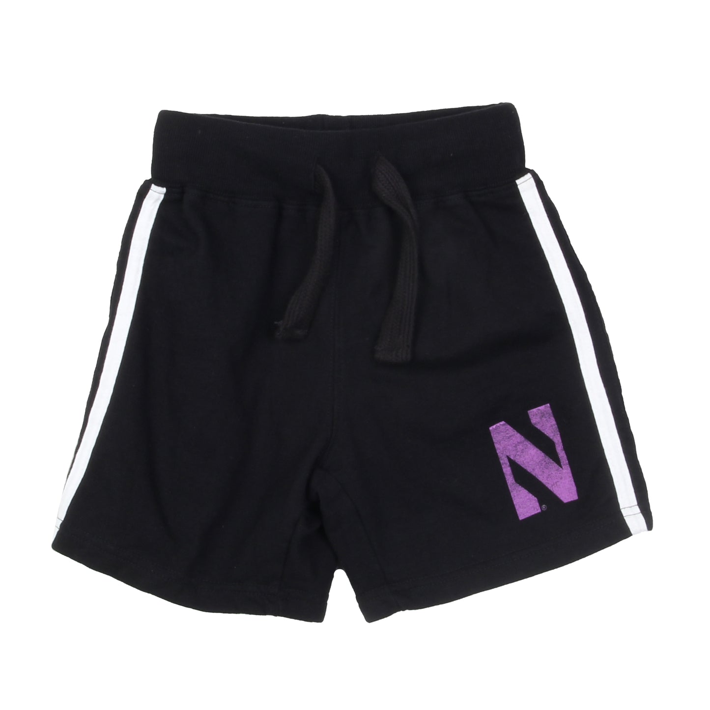 Northwestern Wildcats Youth Girls French Terry Short