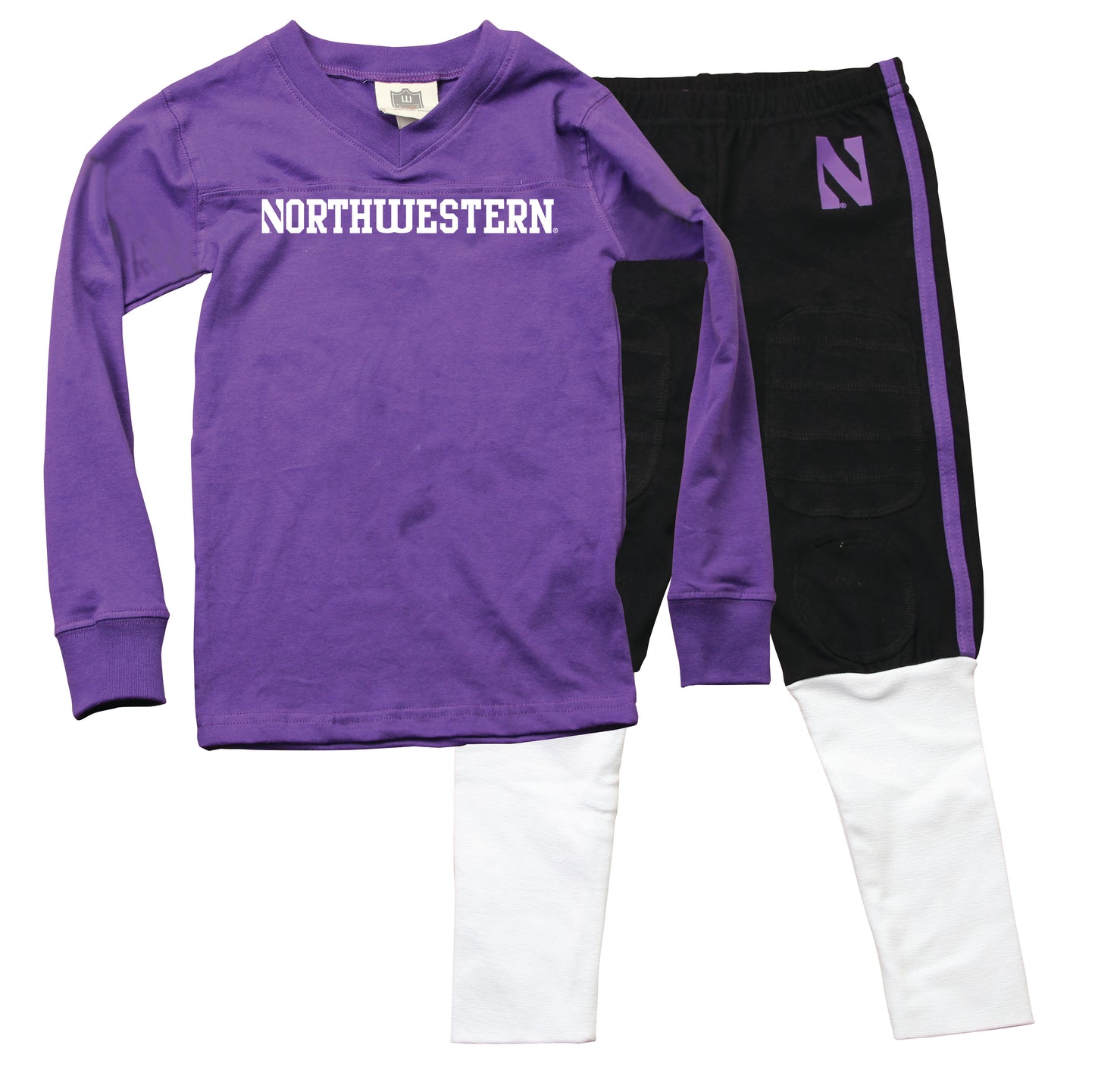 Northwestern Wildcats Kids Football Pajama