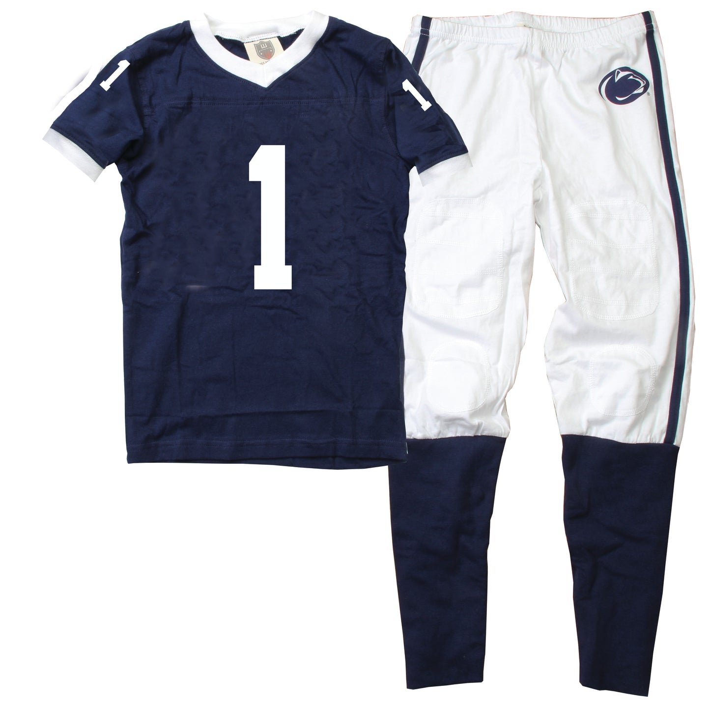 Penn State Nittany Lions Kids SS Football Pajama
