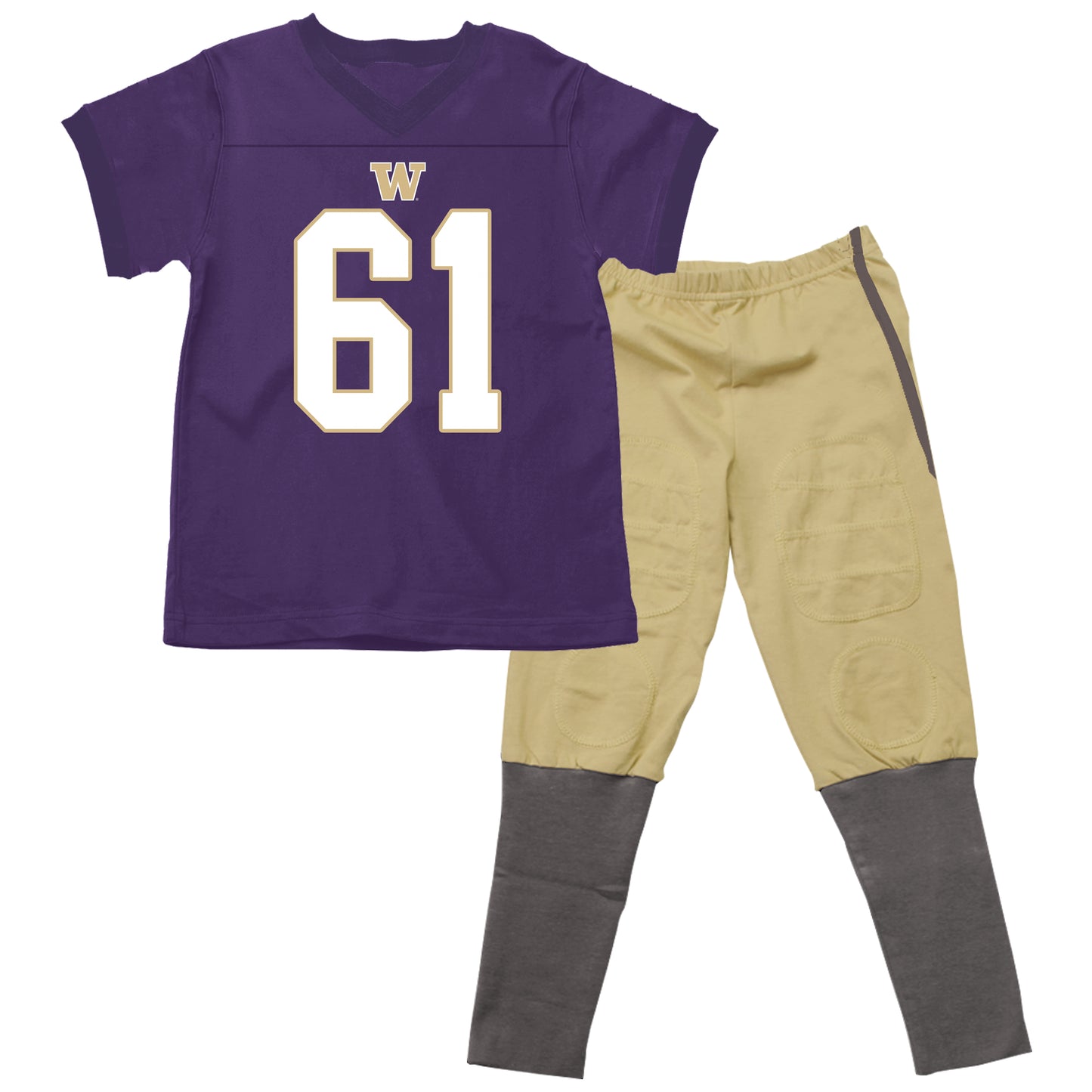 Washington Huskies Youth SS Football PJ