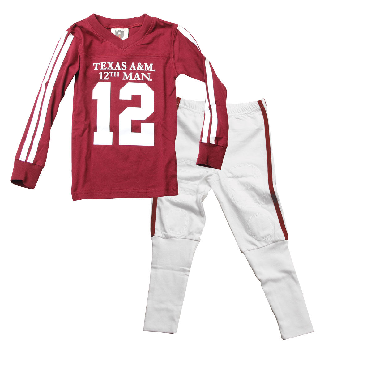 Texas A&M Aggies Kids Football Pajama