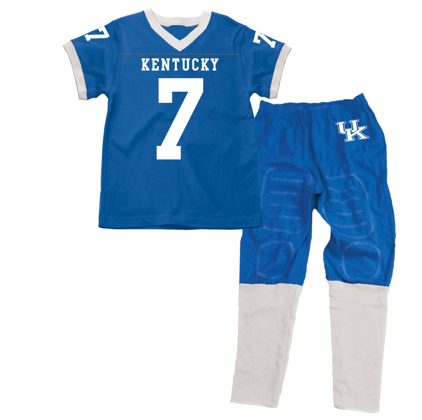 Kentucky Wildcats Kids SS Football Pajama