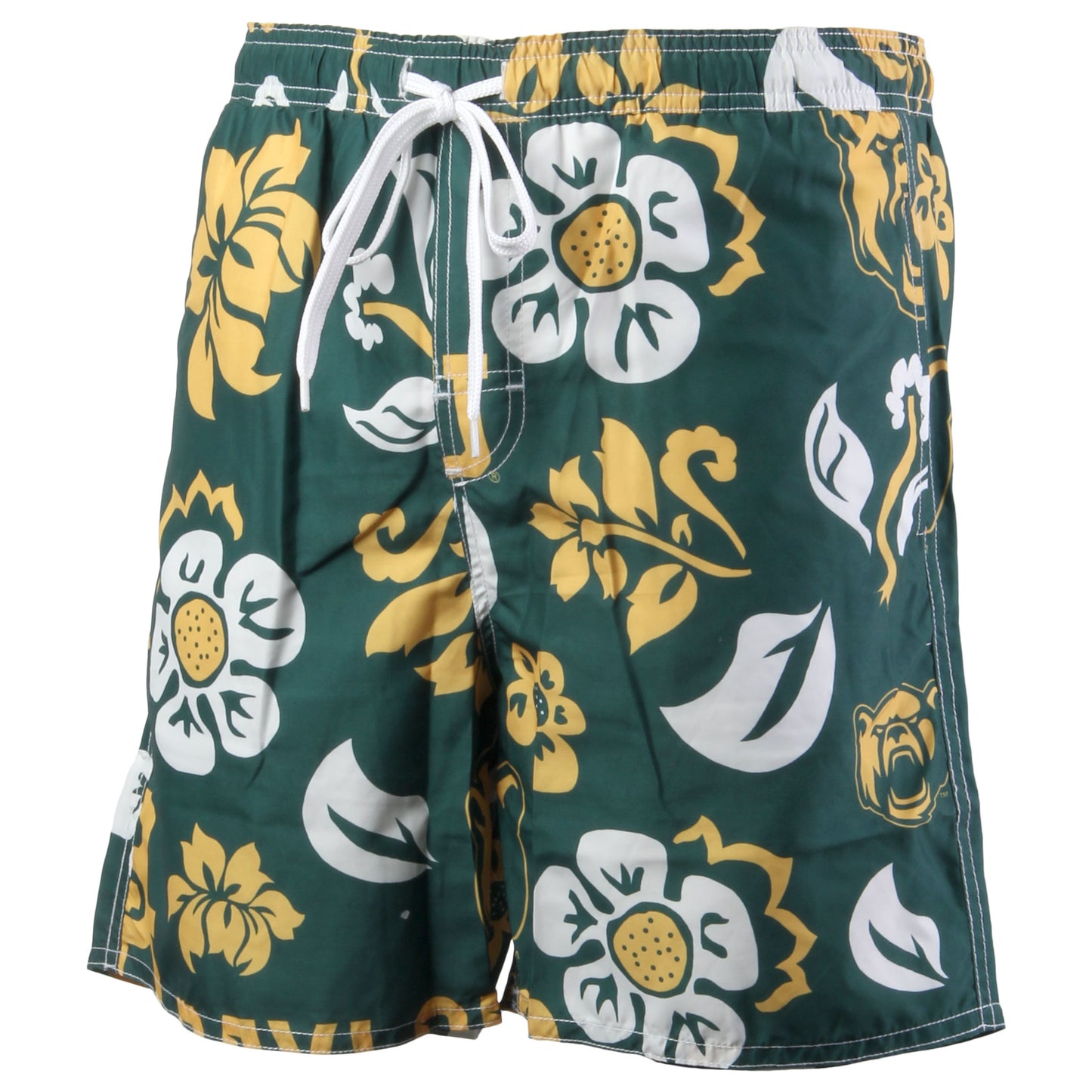 Baylor Bears Men's Floral Swim Trunks