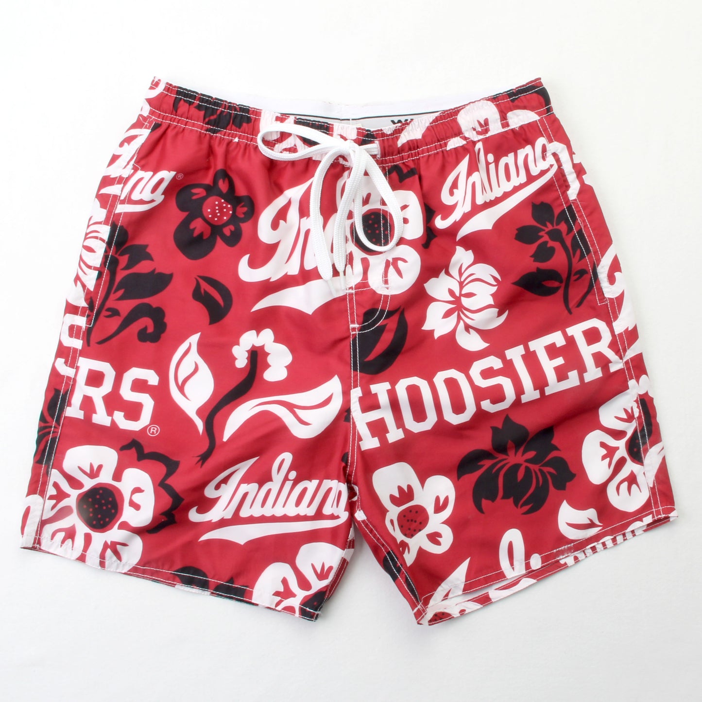 Indiana Hoosiers Men's Floral Swim Trunks