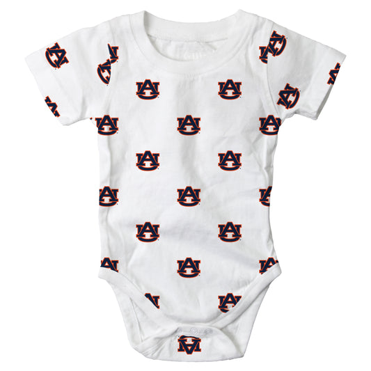 Auburn Tigers Infant's Allover Print Bodysuit