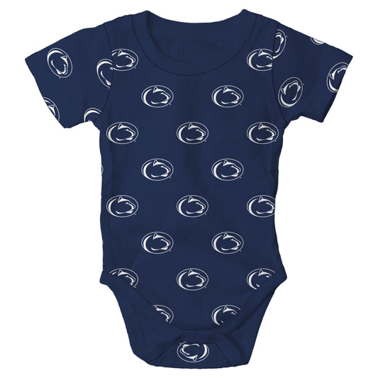 Penn State Nittany Lions Infant's Allover Bodysuit