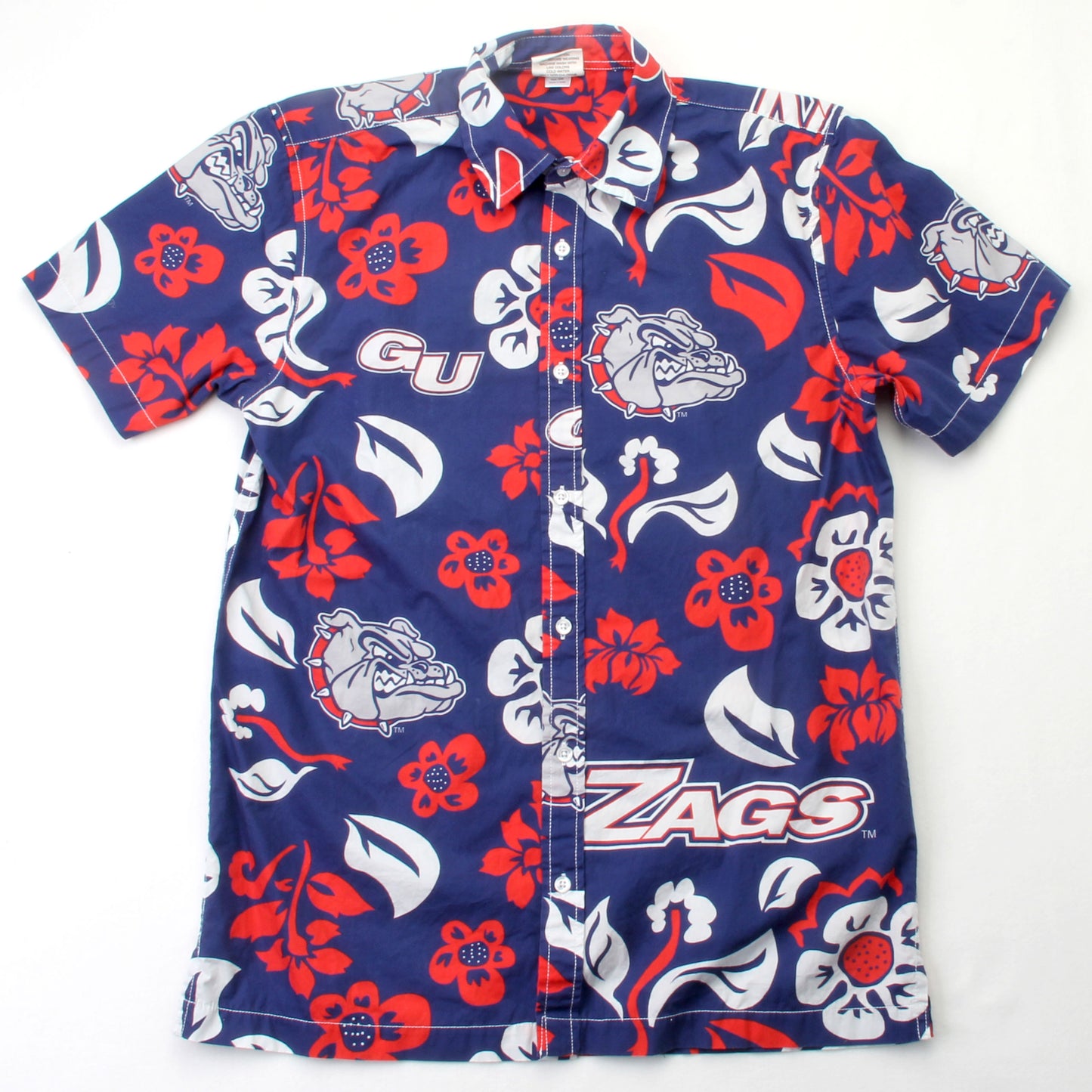 Gonzaga Bulldogs Men's Floral Shirt