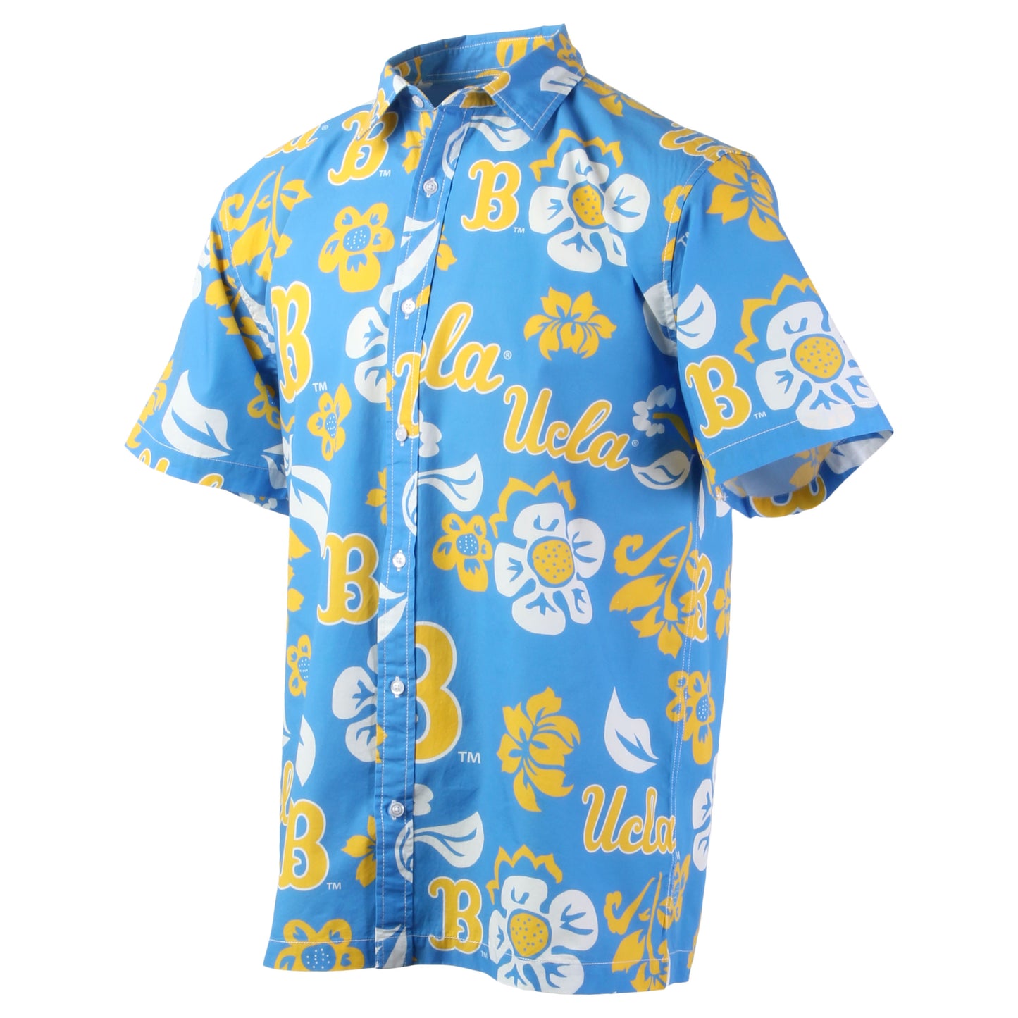 UCLA Bruins Men's Floral Shirt