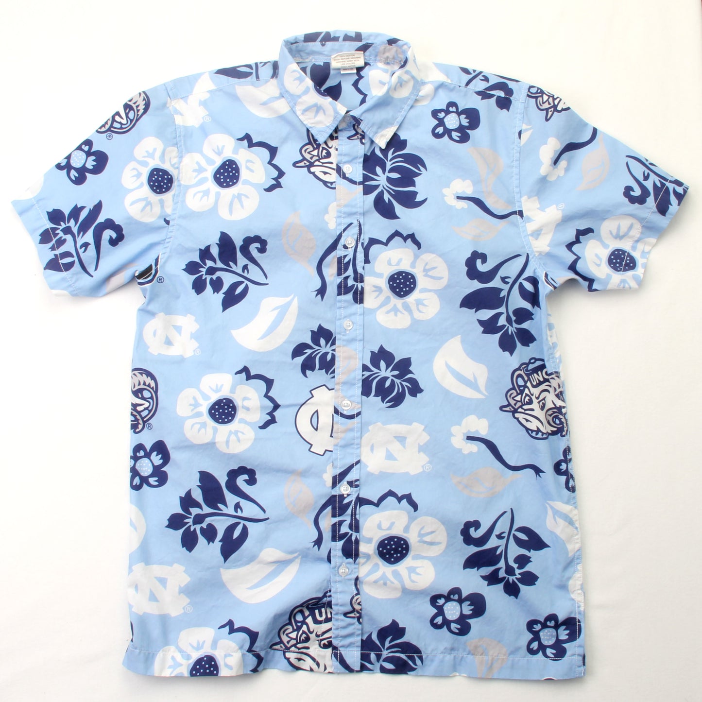 North Carolina Tar Heels Men's Floral Shirt