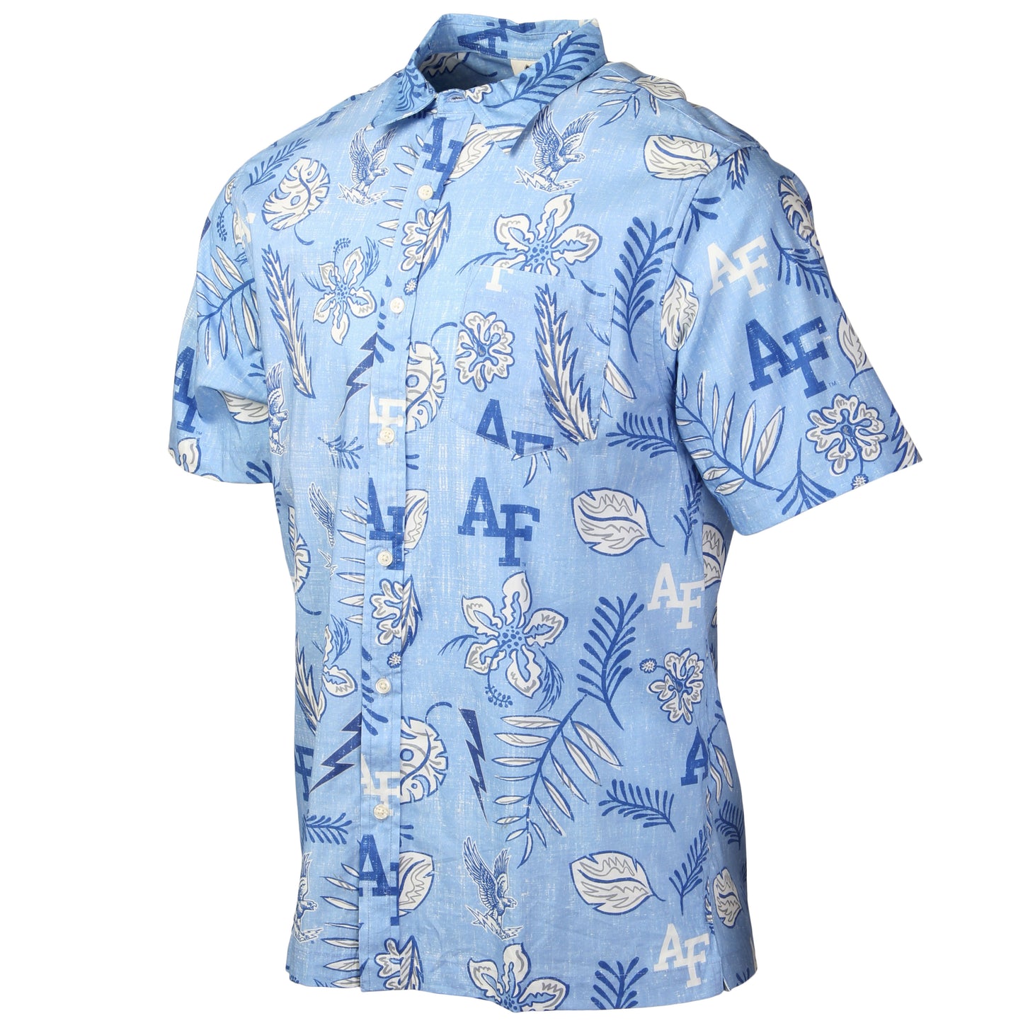 Air Force Falcons Men's Vintage Floral Shirt