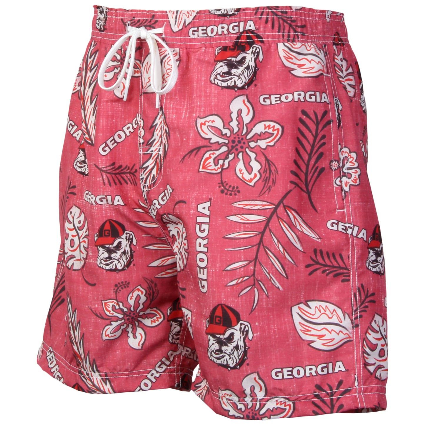 Georgia Bulldogs Mens Vintage Swim Trunks
