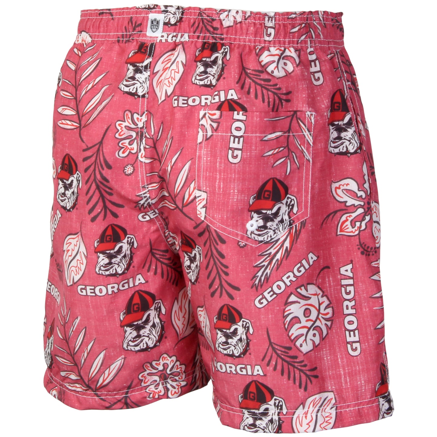 Georgia Bulldogs Mens Vintage Swim Trunks