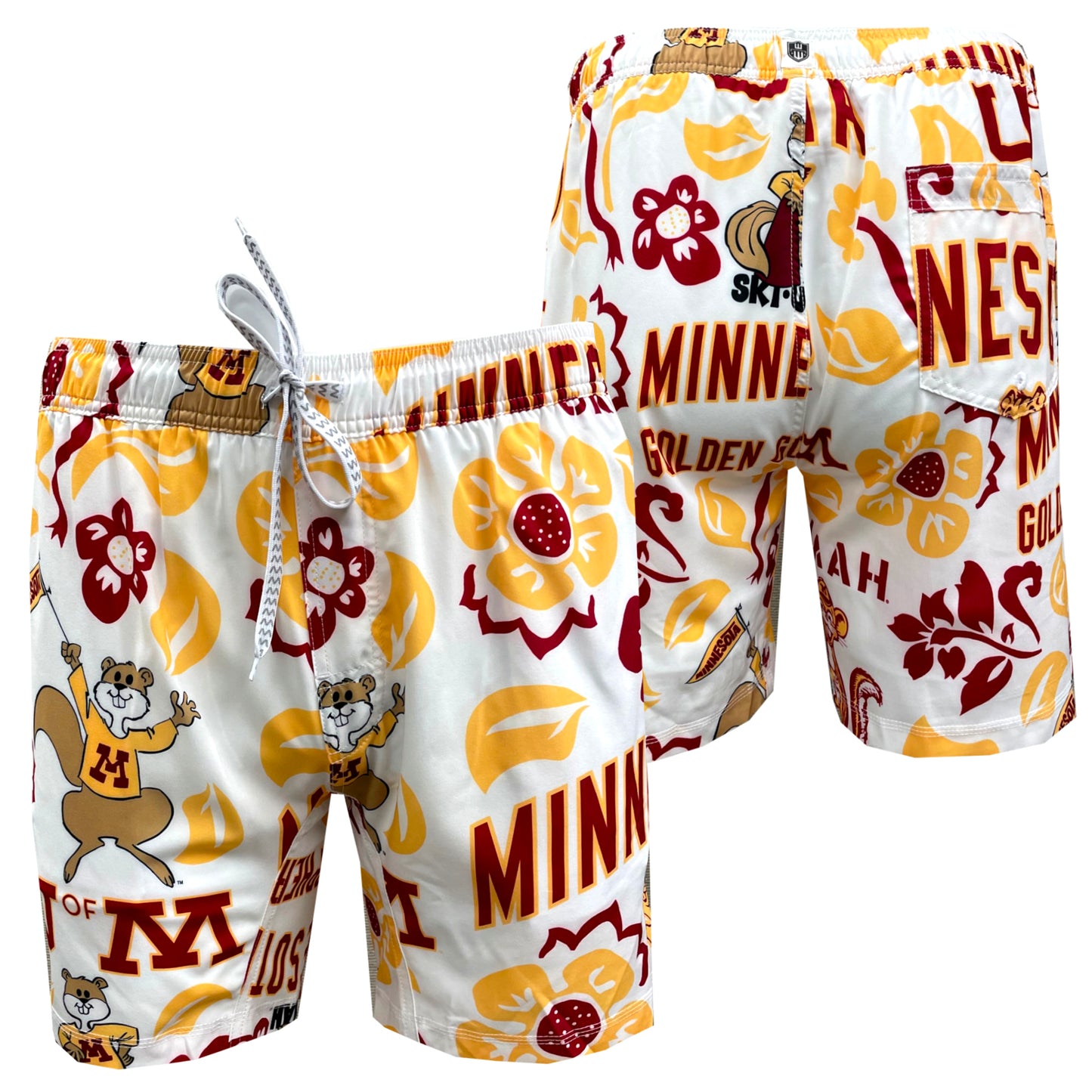 Minnesota Golden Gophers Men's Vault Tech Swim Trunks