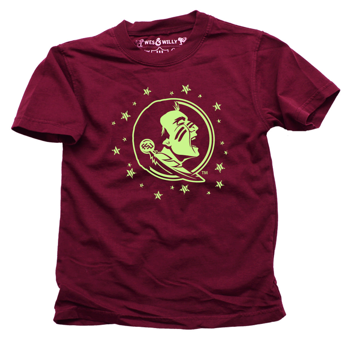 Florida State Seminoles Youth Boys Glow in the Dark Tee