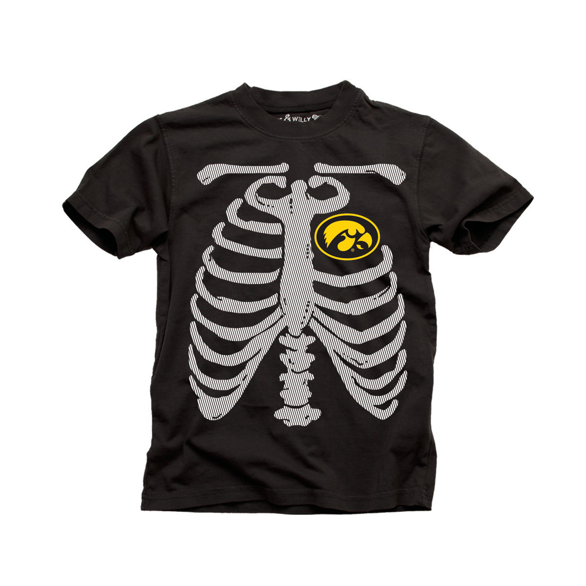 Iowa Hawkeyes Youth Boys Glow in the Dark Tee