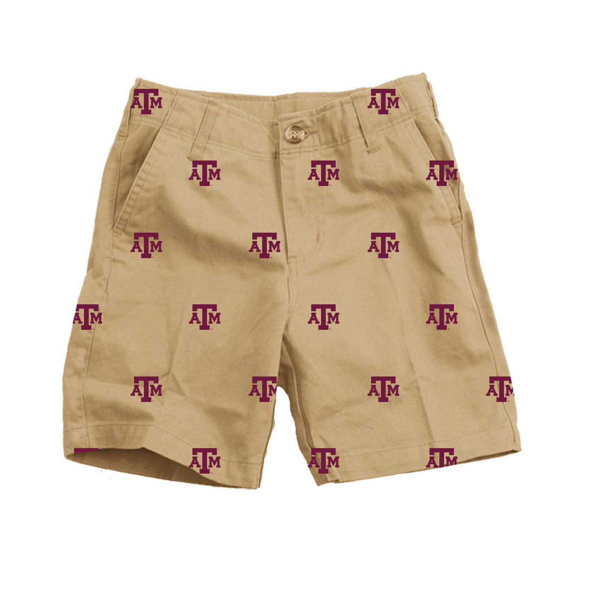 Texas A&M Aggies Youth Boys Embroidered Twill Short