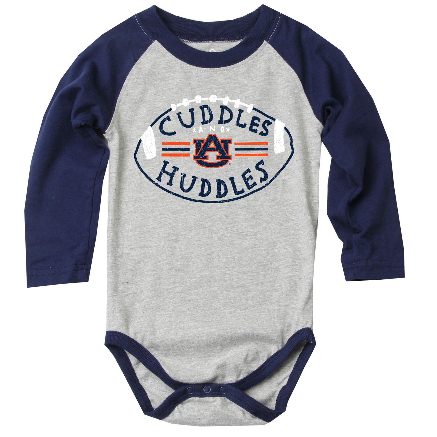 Auburn Tigers Infant Raglan Bodysuit
