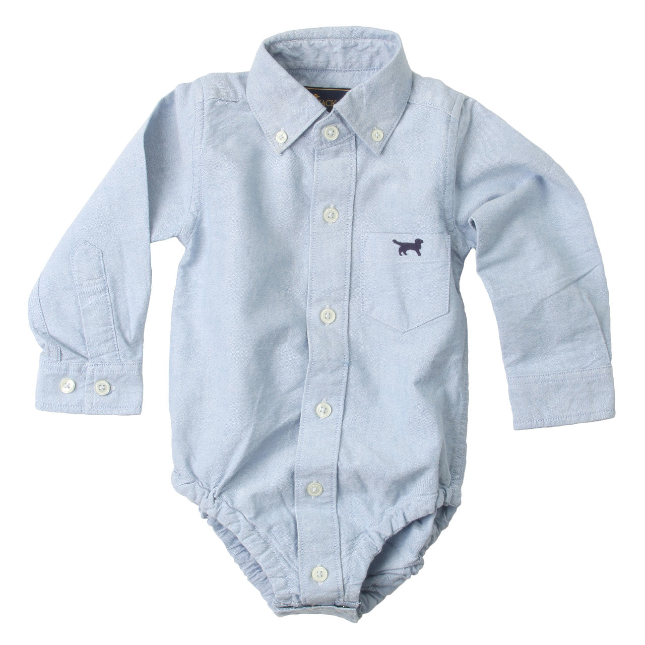 Jack Thomas Infant Boys Oxford Bodysuit-Robin