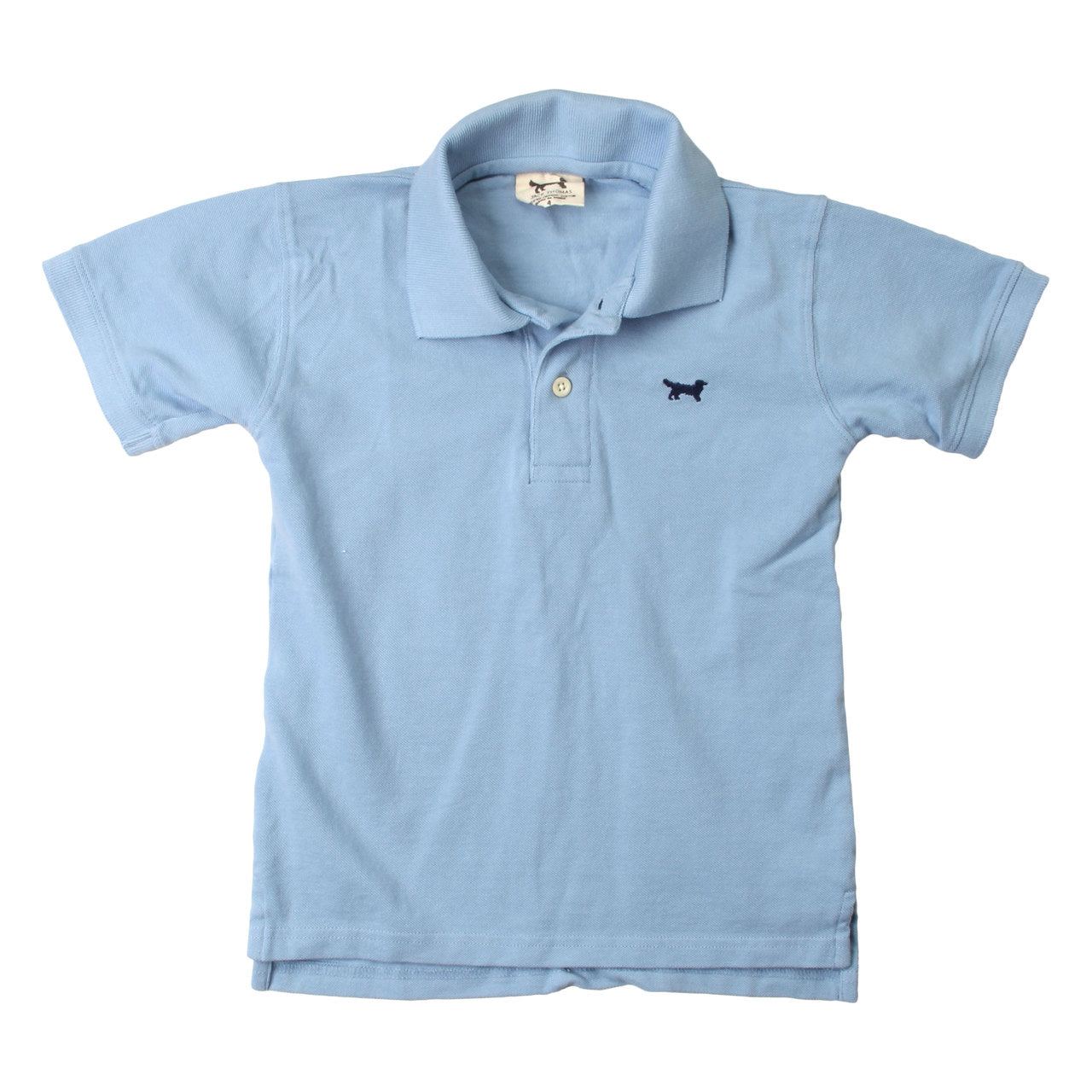 Youth Boys Classic Short Sleeve Pique Polo/NC Blue