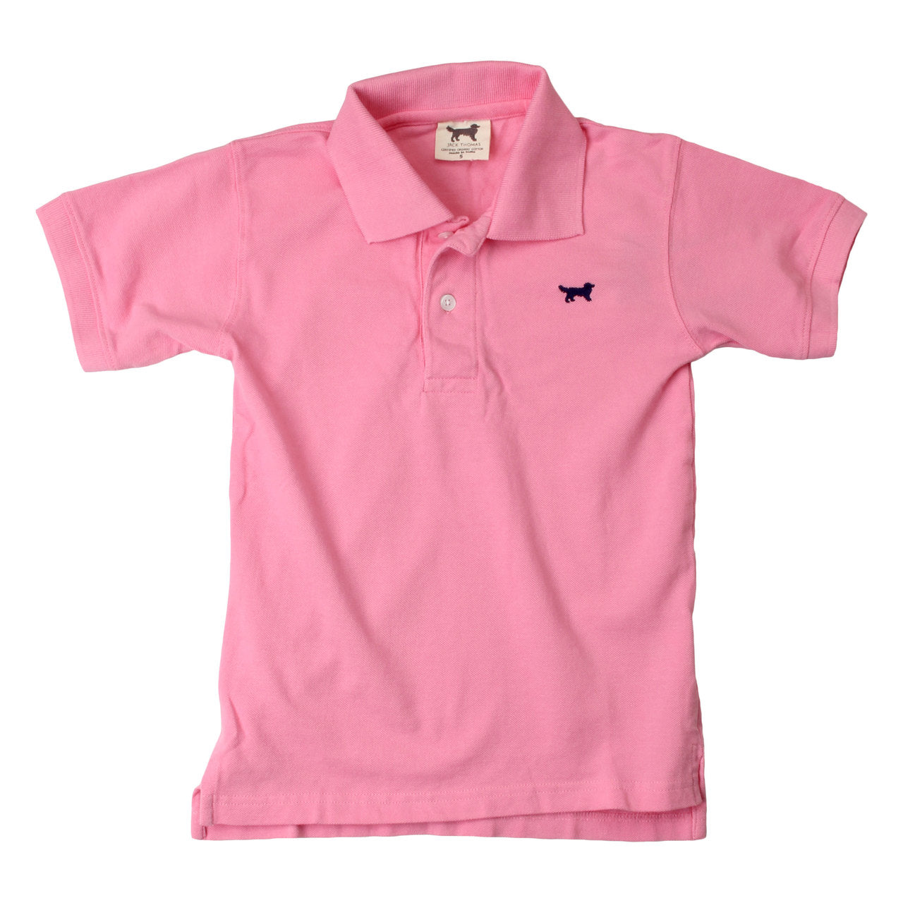 Youth Boys Classic Short Sleeve Pique Polo/Passion