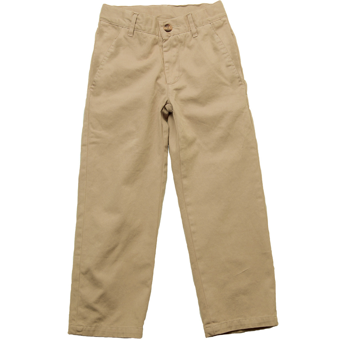 Jack Thomas Youth Boys Twill Pant-Khaki