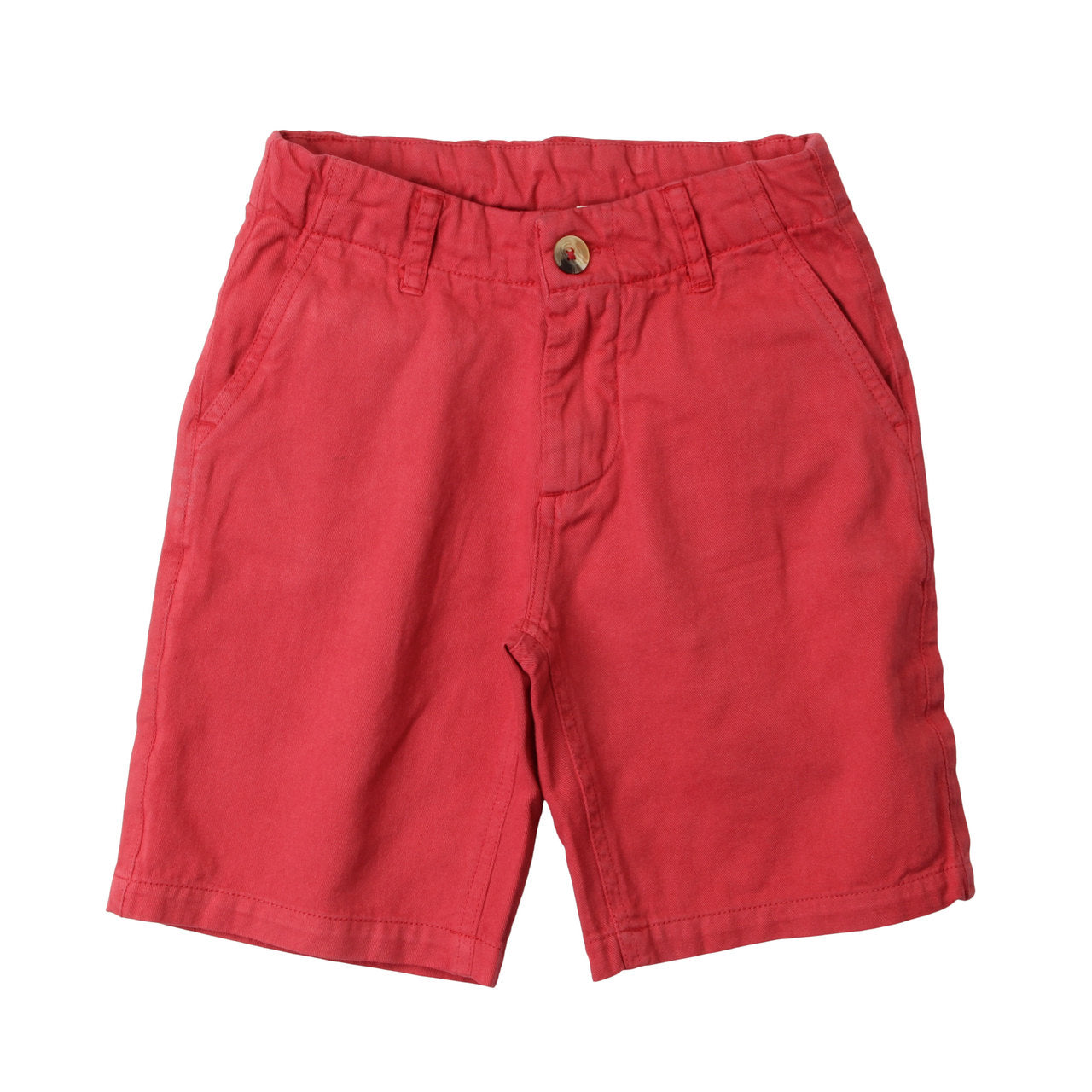 JT Youth Boys Twill Short/Red
