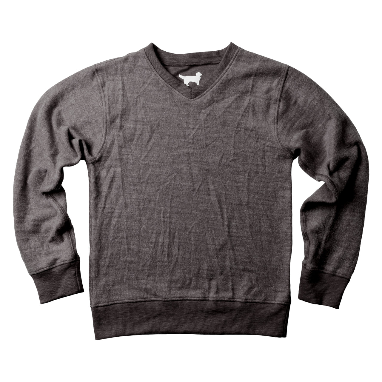 Jack Thomas Youth Boys V Neck Sweater-Black