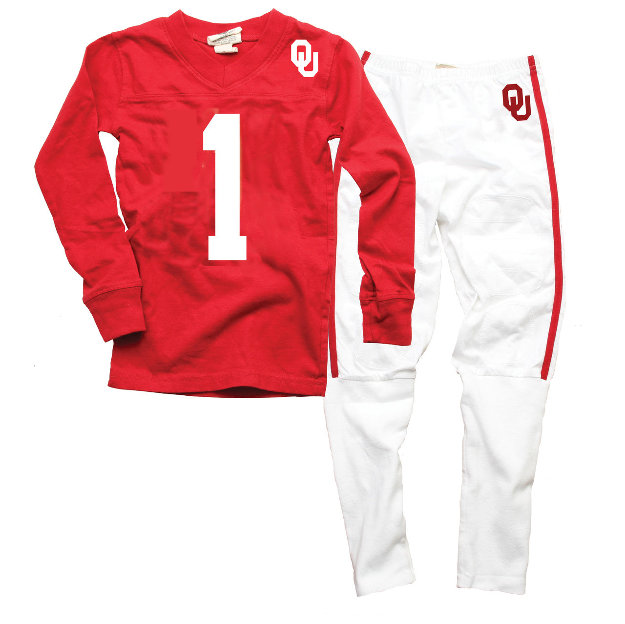 Oklahoma Sooners Kids Football Pajama