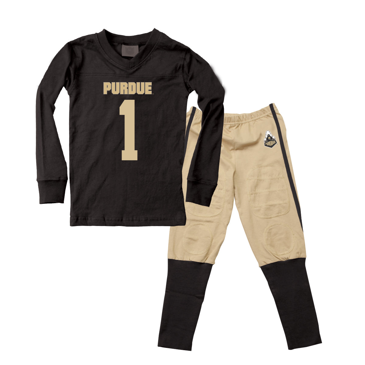 Wes Willy Purdue Boilermakers Football Pajamas