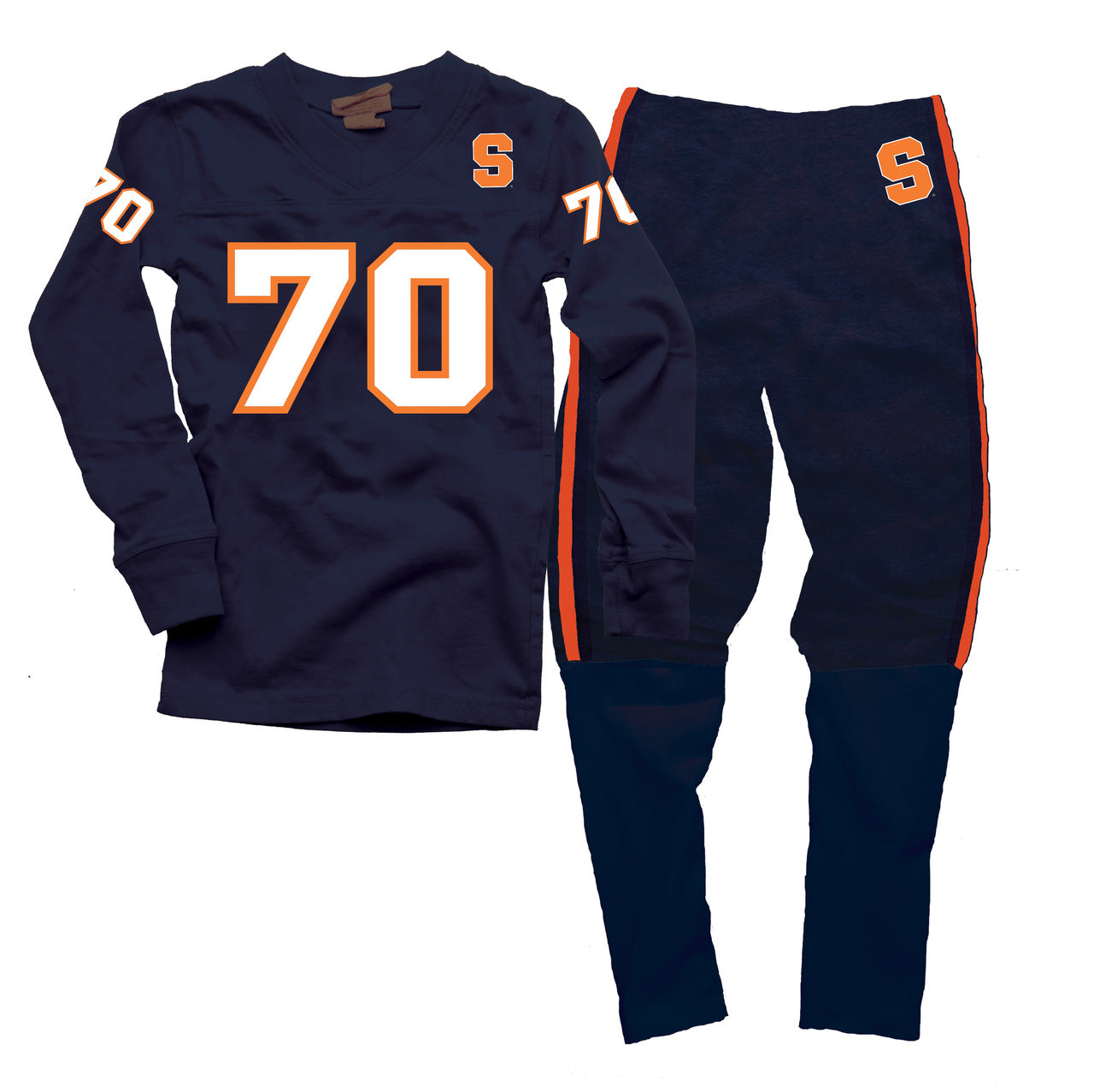 Syracuse Orange Kids Football Pajamas