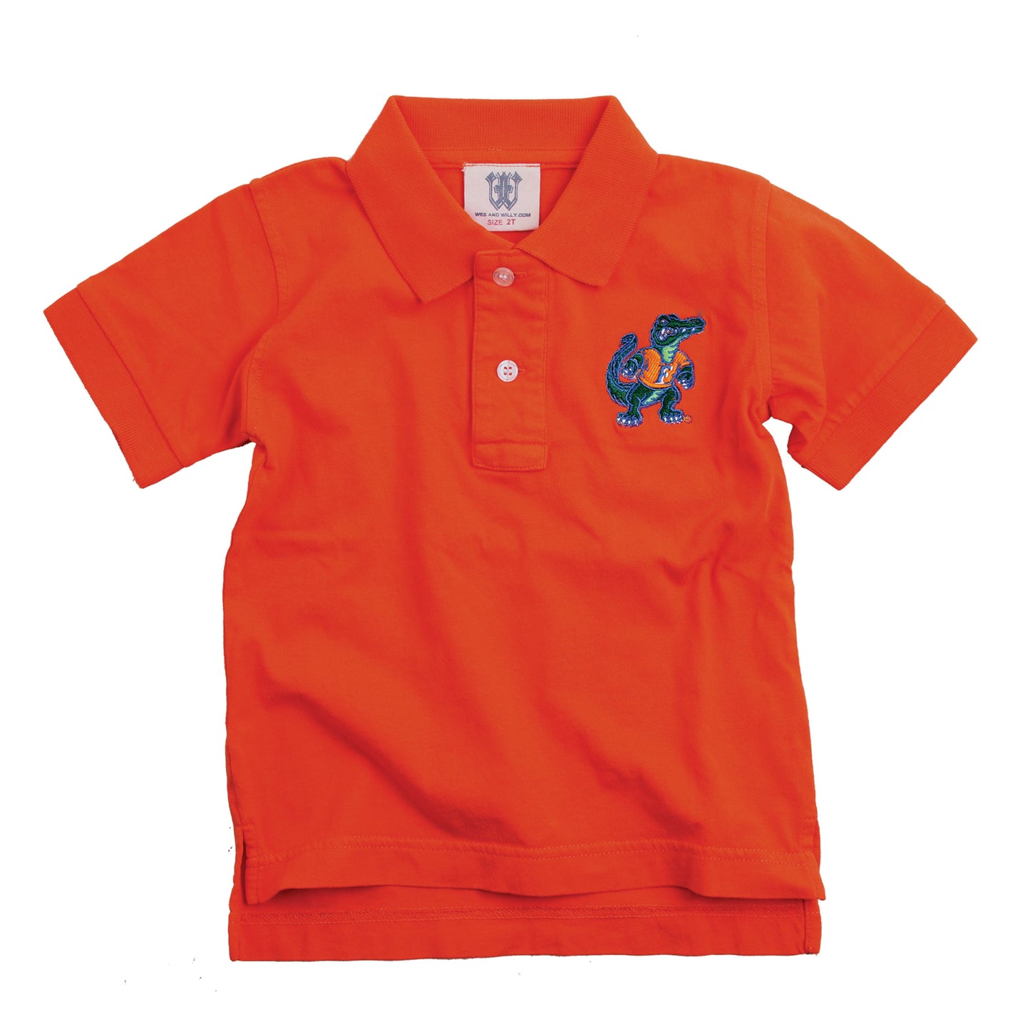 Florida Gators Youth Boys Polo Shirt-Orange