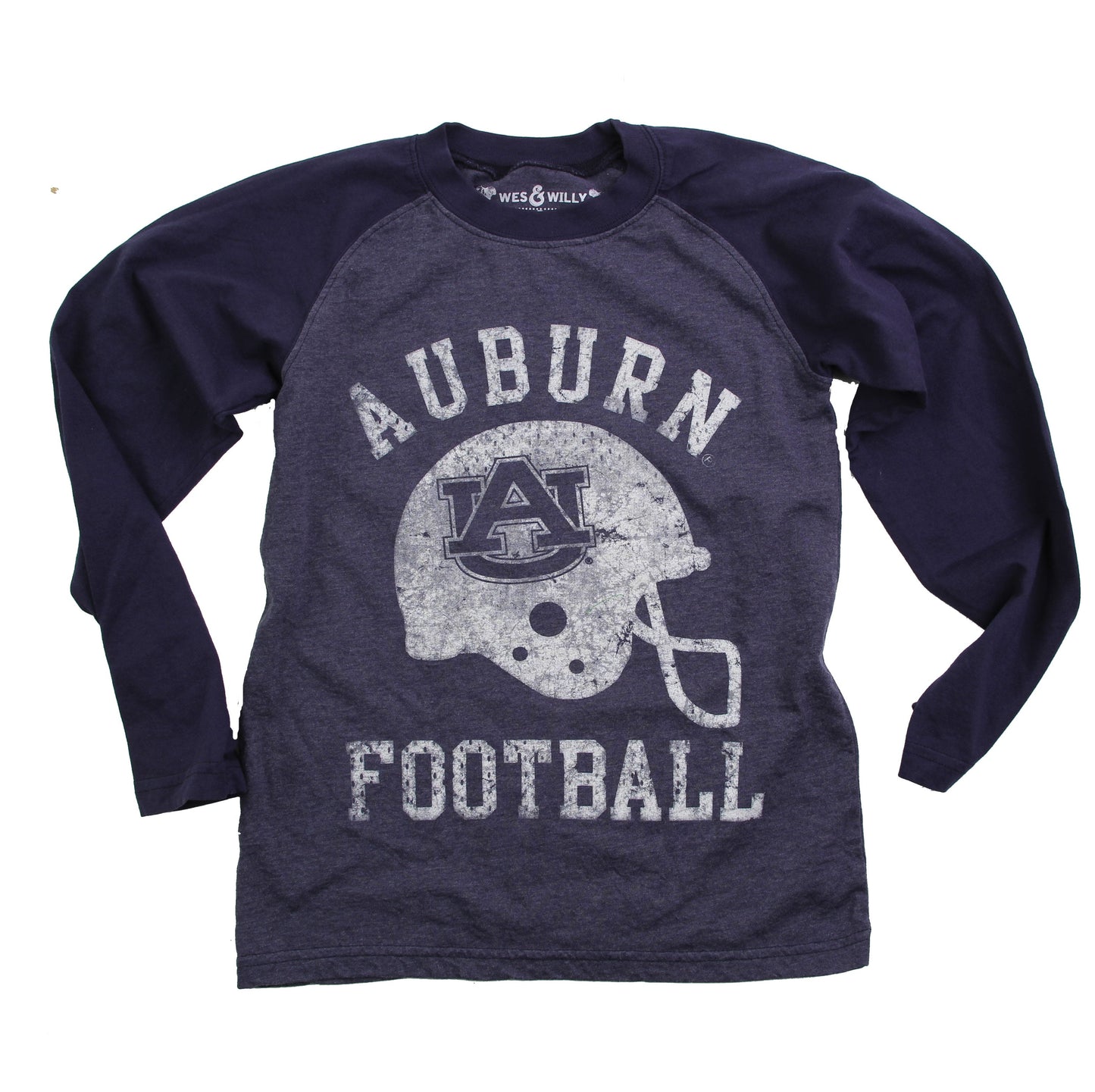 Auburn Tigers Youth Boys Helmet Raglan