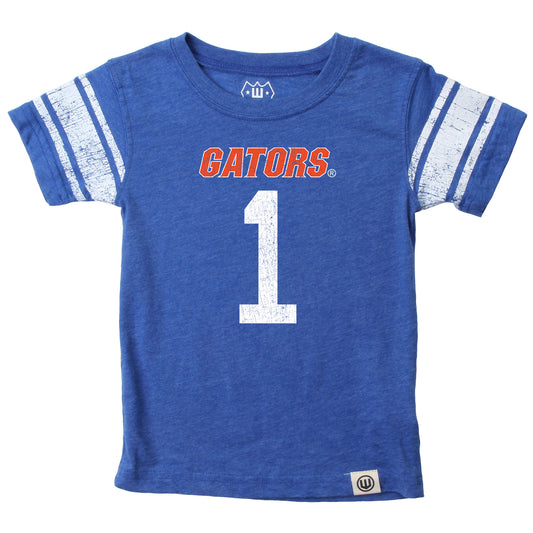 Florida Gators Youth Blended Sleeve Stripe Tee