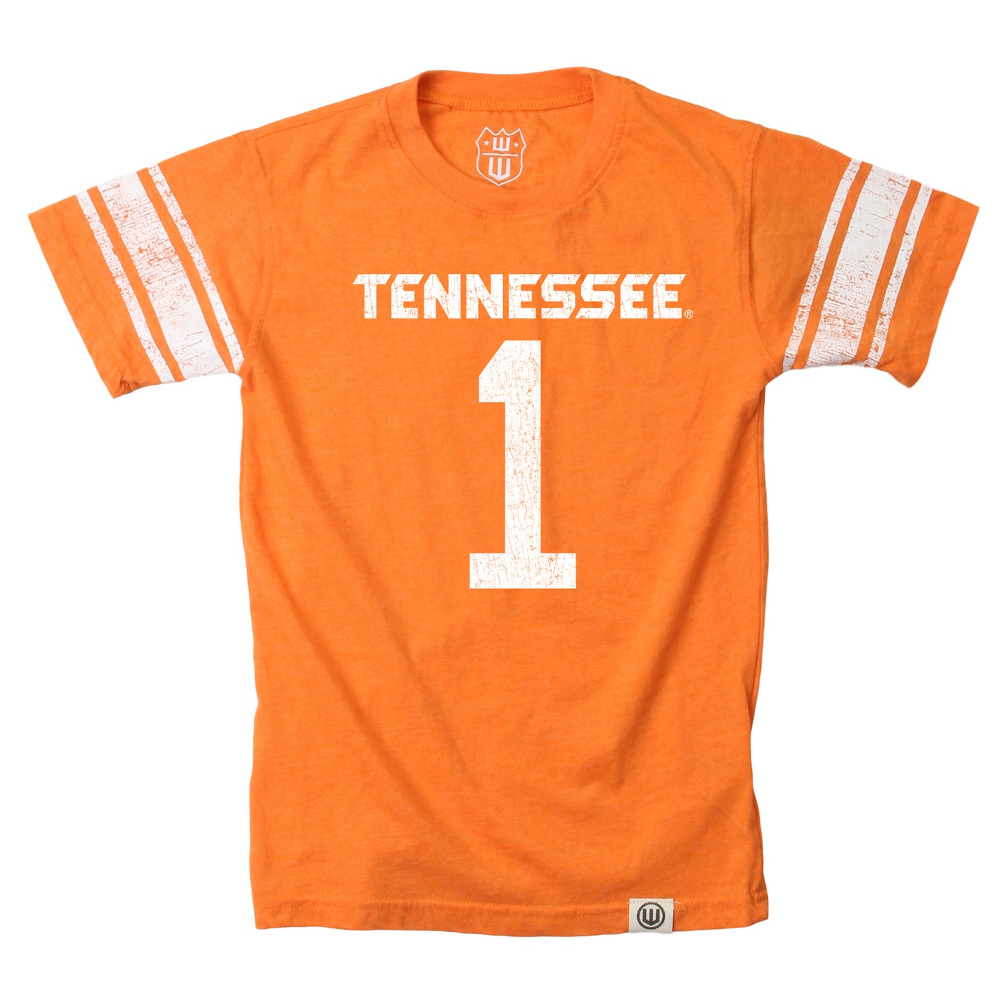 Tennessee Volunteers Youth Blended Sleeve Stripe Tee