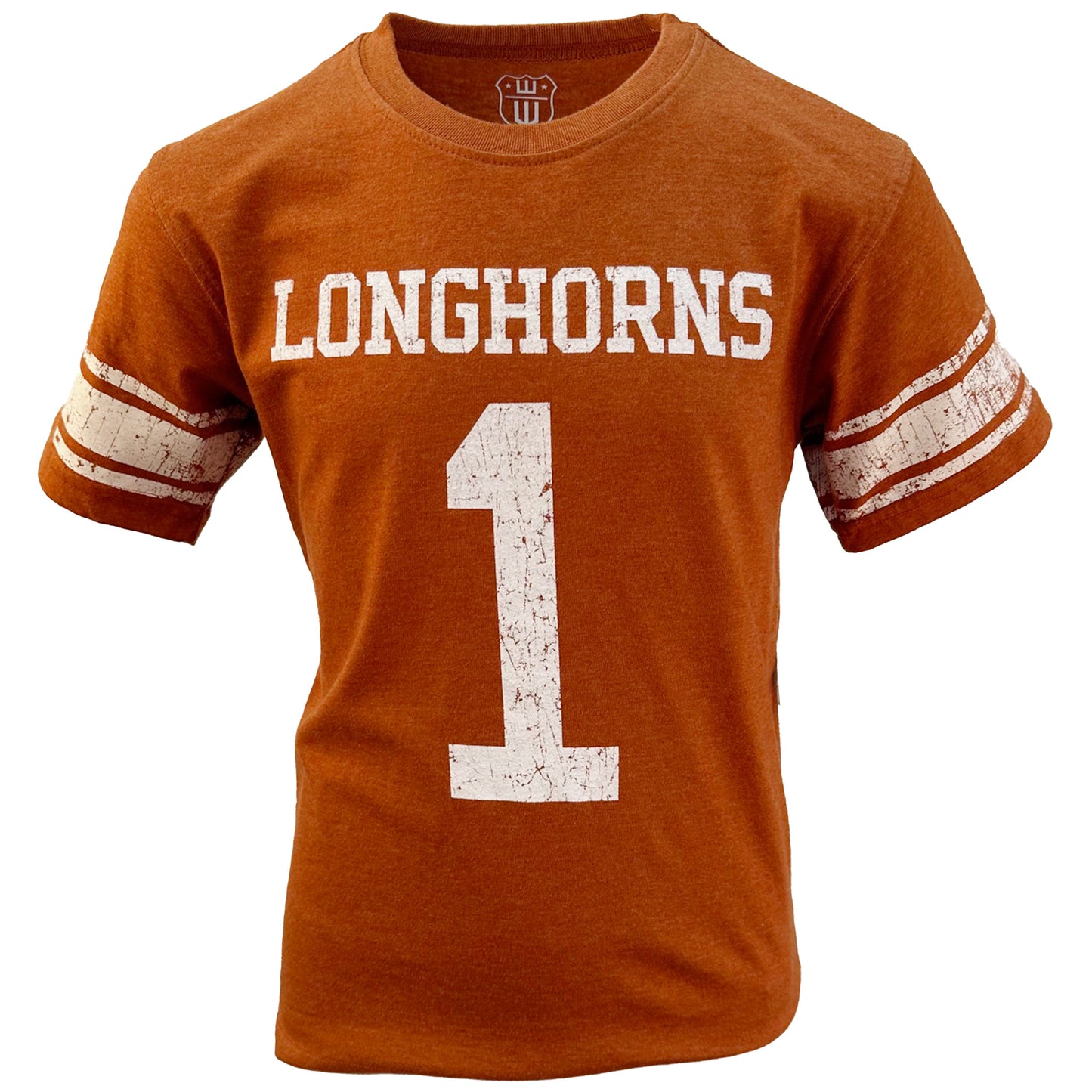 Texas Longhorns Youth Sleeve Stripe Tee