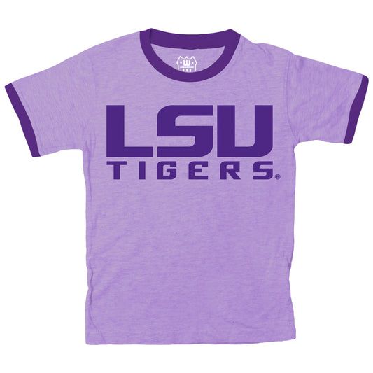 LSU Tigers  Youth Ringer Tee