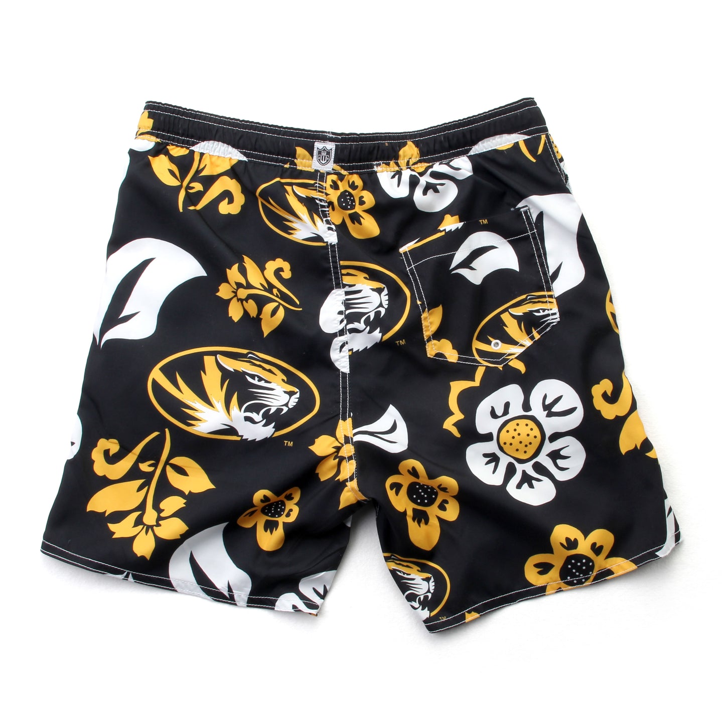 Missouri Tigers Men's Floral Swim Trunk