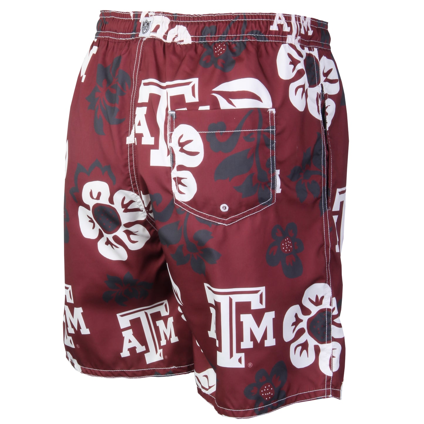 Texas A&M Aggies Men's Floral Swim Trunk