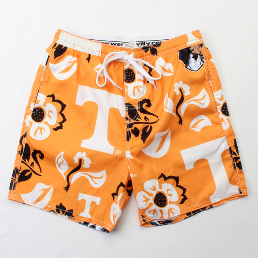 Tennessee Volunteers Mens Floral Swim Trunks