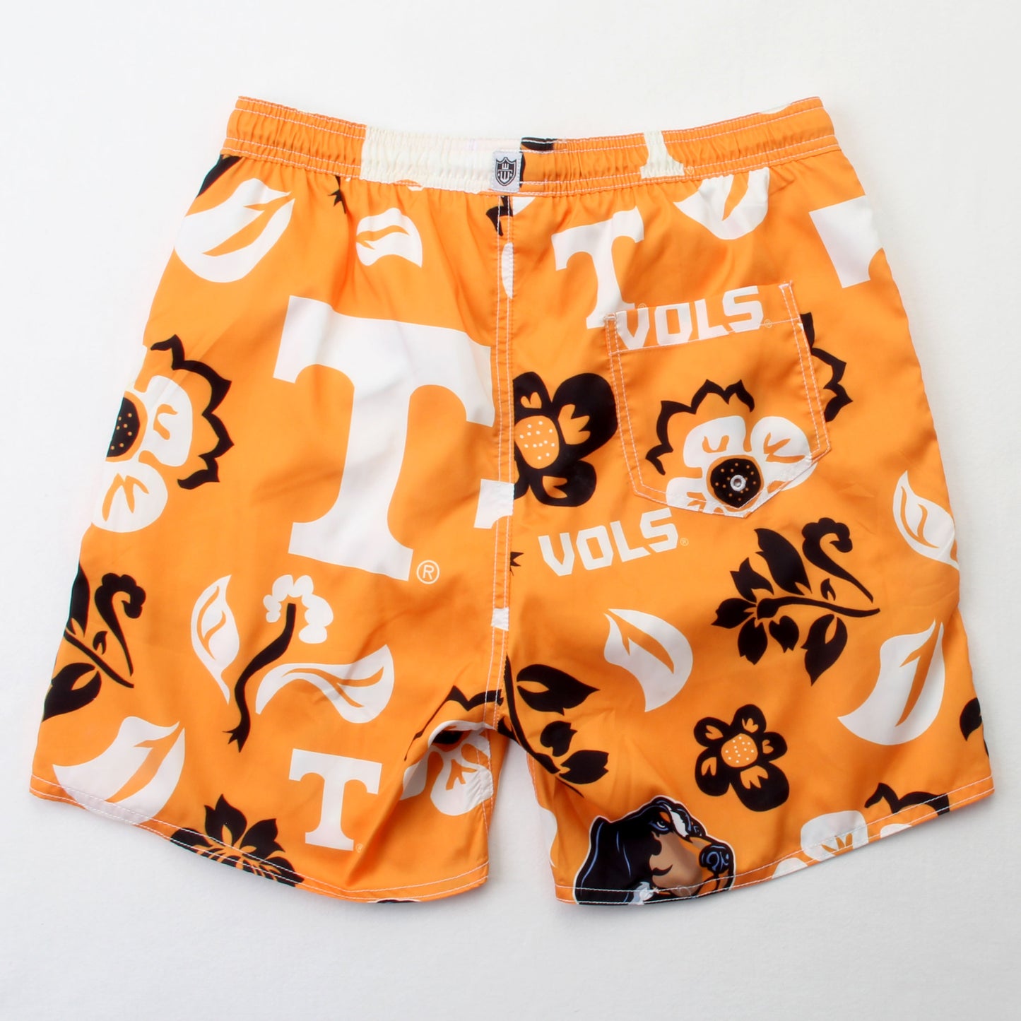 Tennessee Volunteers Mens Floral Swim Trunks