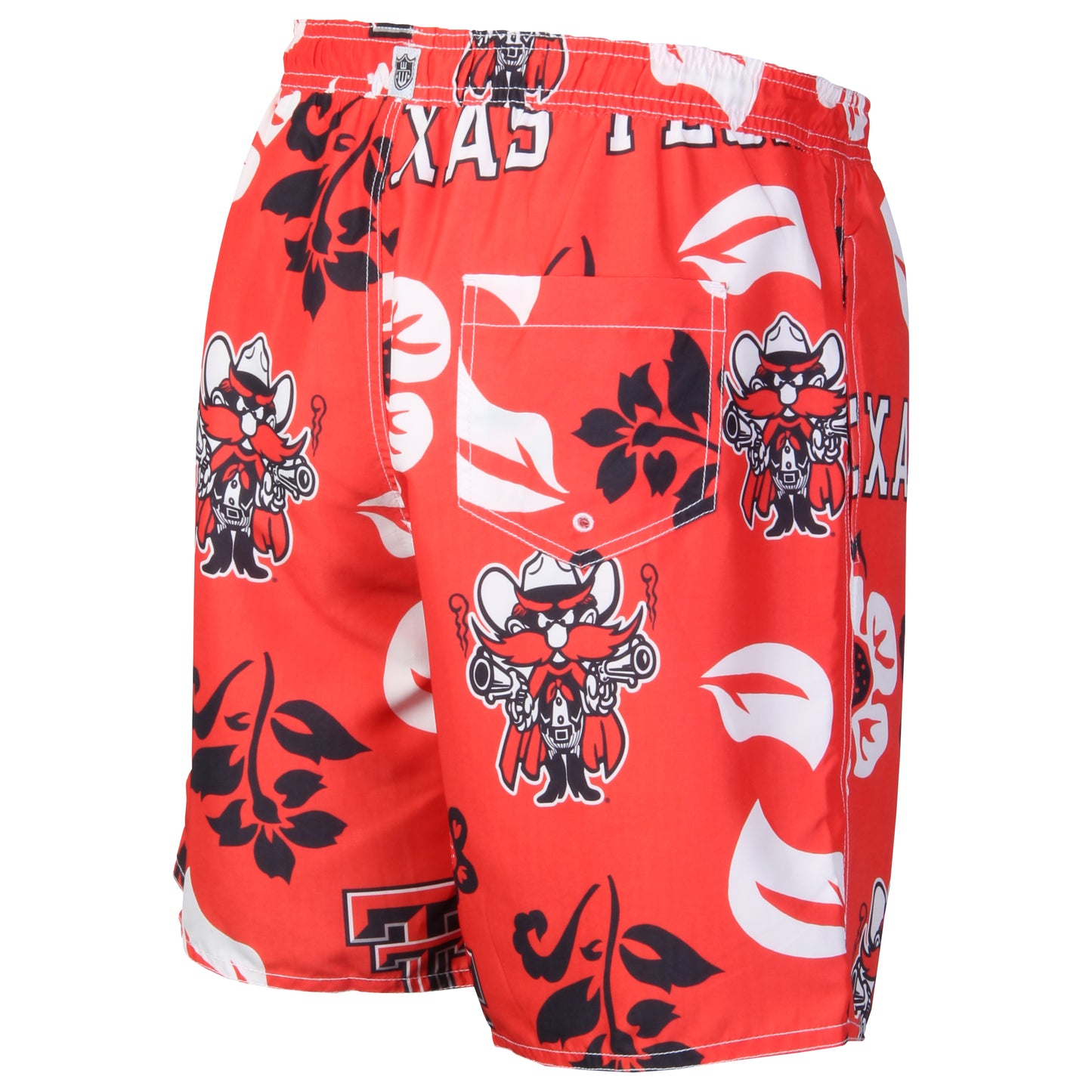 Texas Tech Red Raiders Men's Floral Swim Trunk