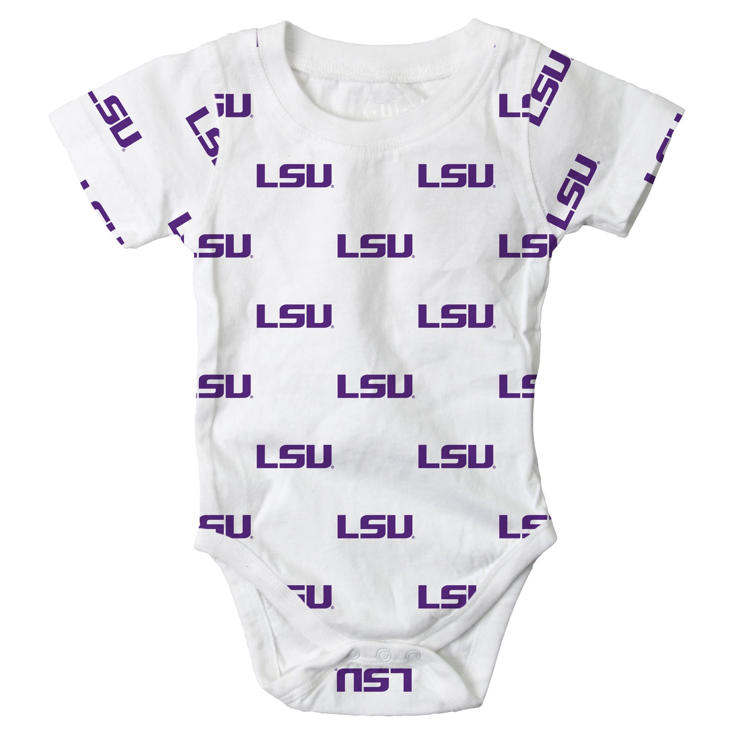 LSU Tigers Infant Allover Printed Bodysuit