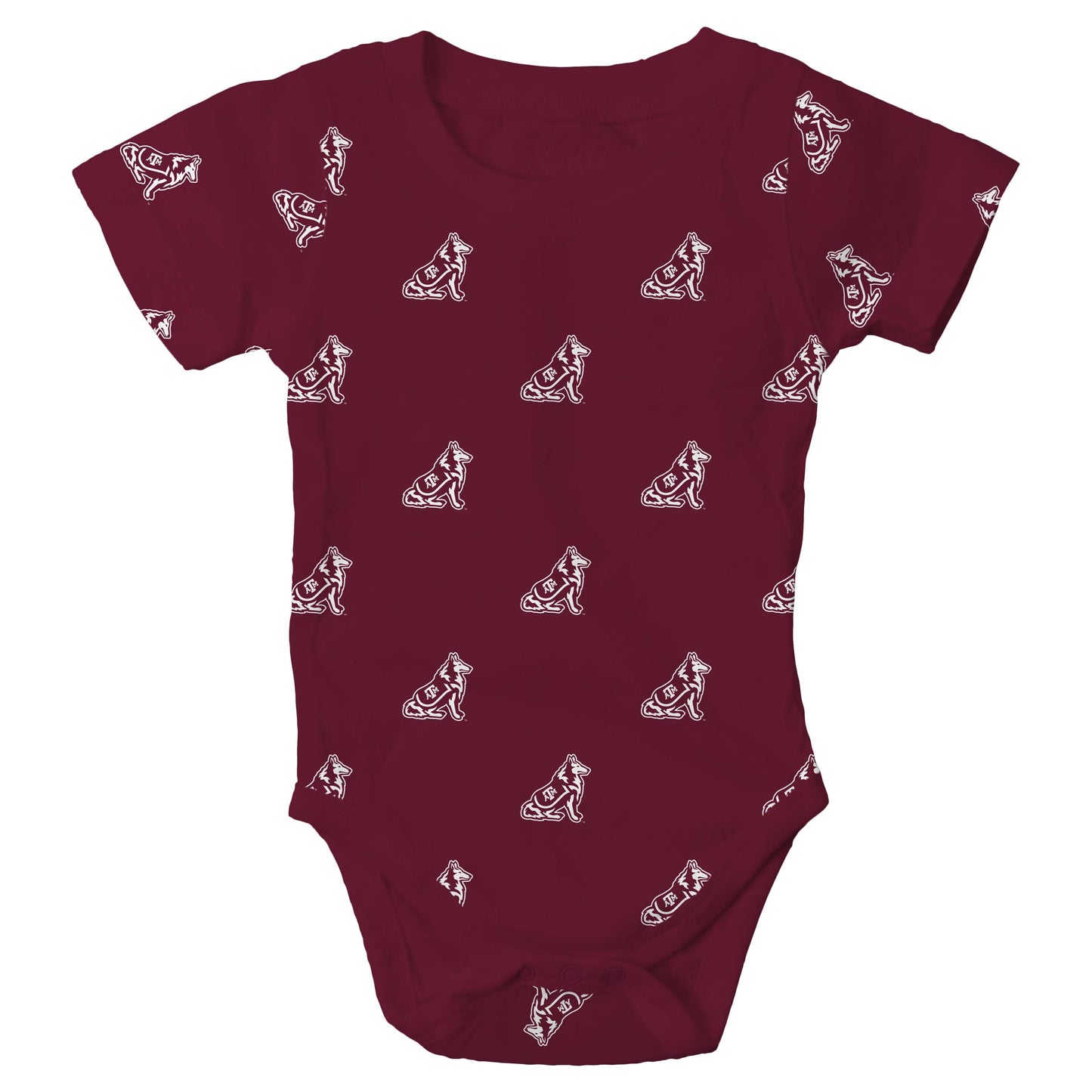 Texas A&M Aggies Infant Allover Printed Bodysuit