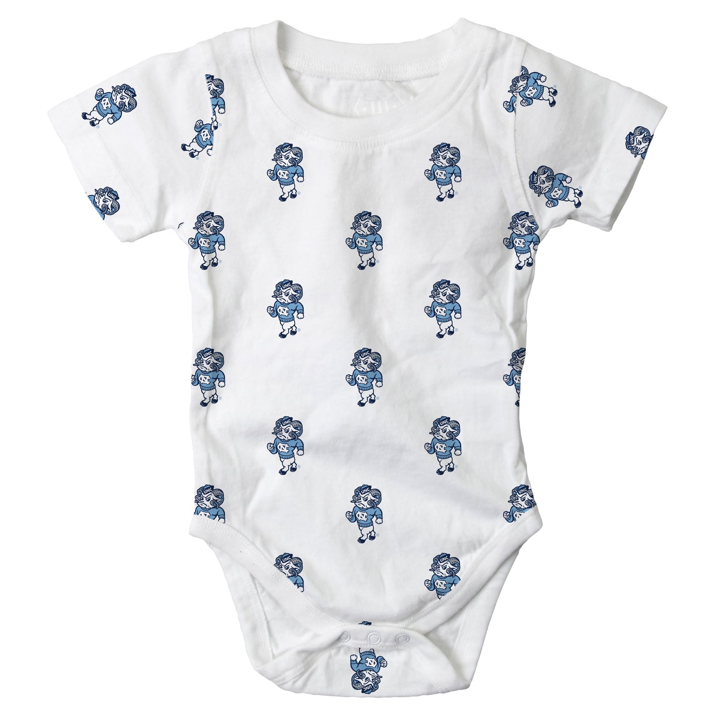 North Carolina Tar Heels Infant Allover Printed Bodysuit