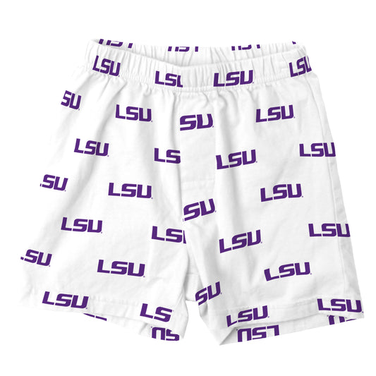 LSU Tigers Youth Allover Print Boxer Short