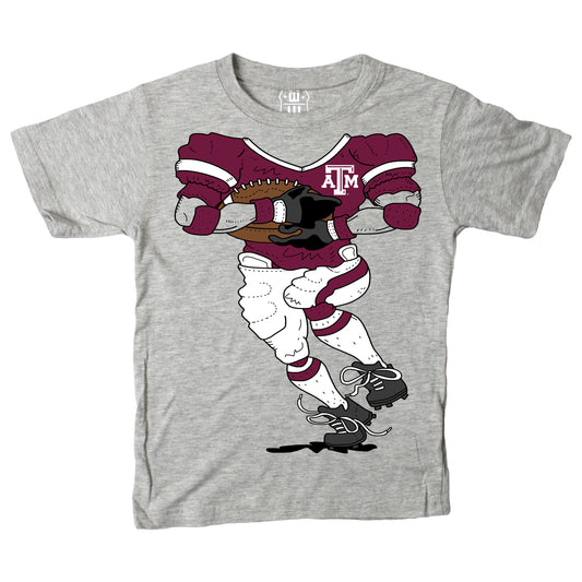 Texas A&M Aggies Youth Boys Football PLayer SS Tee