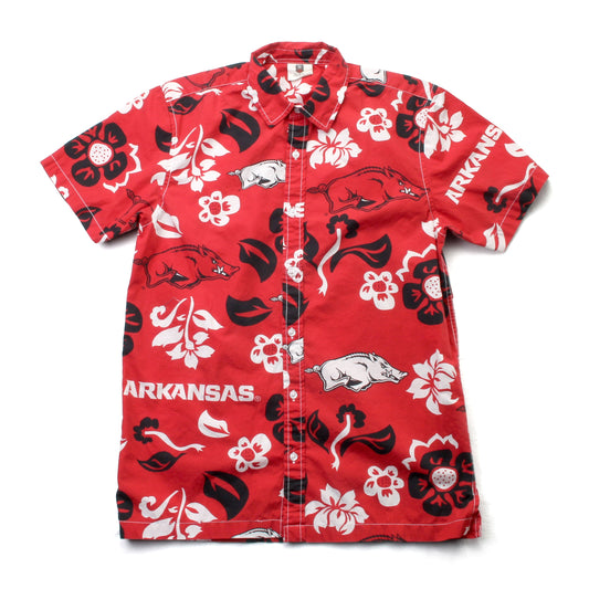 Arkansas Razorbacks Men's  Floral Shirt