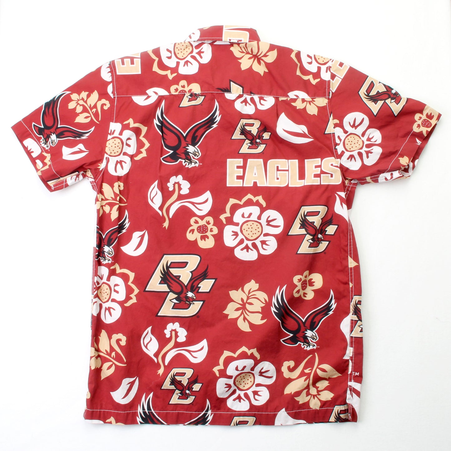 Boston College Eagles Men's Floral Shirt